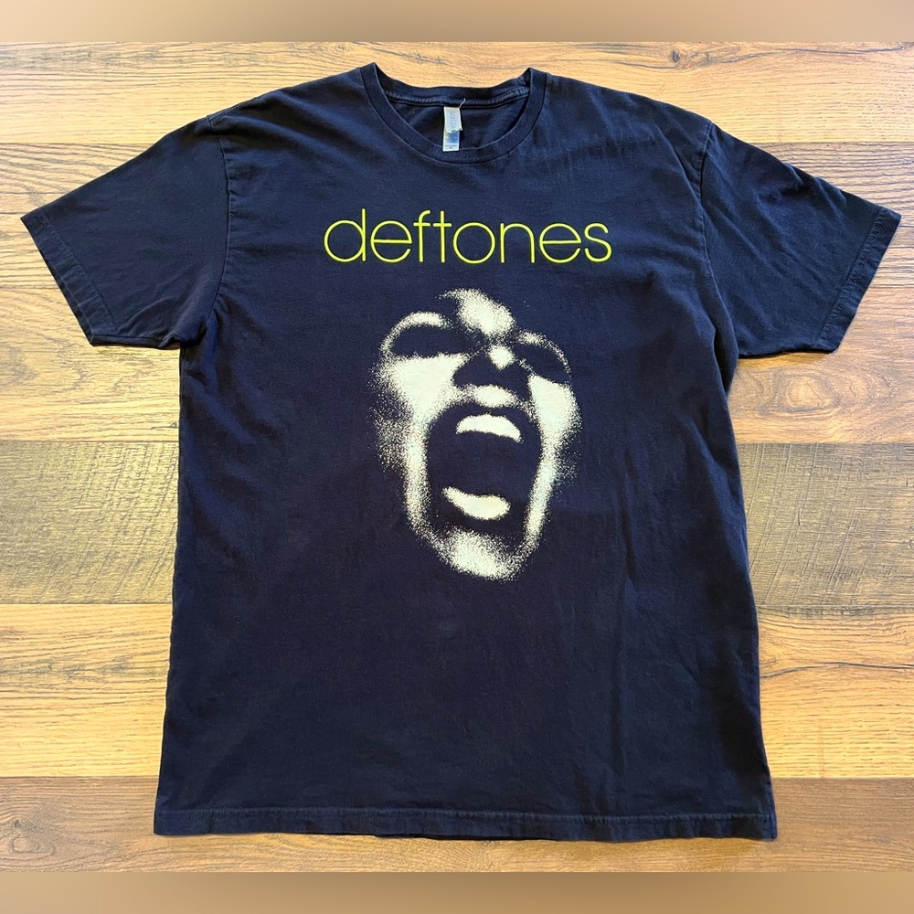Deftones 2022 Spring Tour Graphic Band T Shirt Black XL